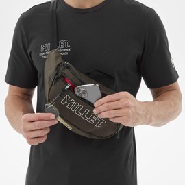 MILLET Unisex Divino Hip Pack Fanny Belt Bags, Blue, Mini EU