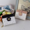 MultiValue Small Wallet for Women, Floral Pattern Cute Wallet with