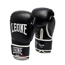 LEONE 1947, Junior Flash GN083J Unisex Child Boxing Gloves Black 4 oz