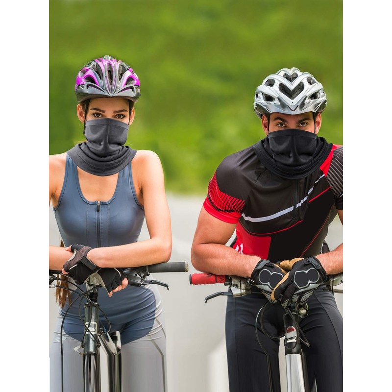4 Pieces Neck Gaiter Bandana Face Mask Sun Cooling Protection
