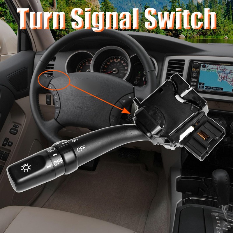 Quivimoro 8414014120 Headlight Dimmer Turn Signal Switch Fits for Toyota
