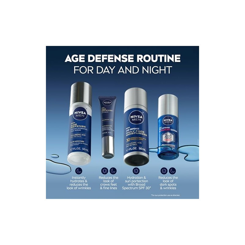 Nivea Men NIVEA MEN Age Defense Instant Hydrating Face Serum