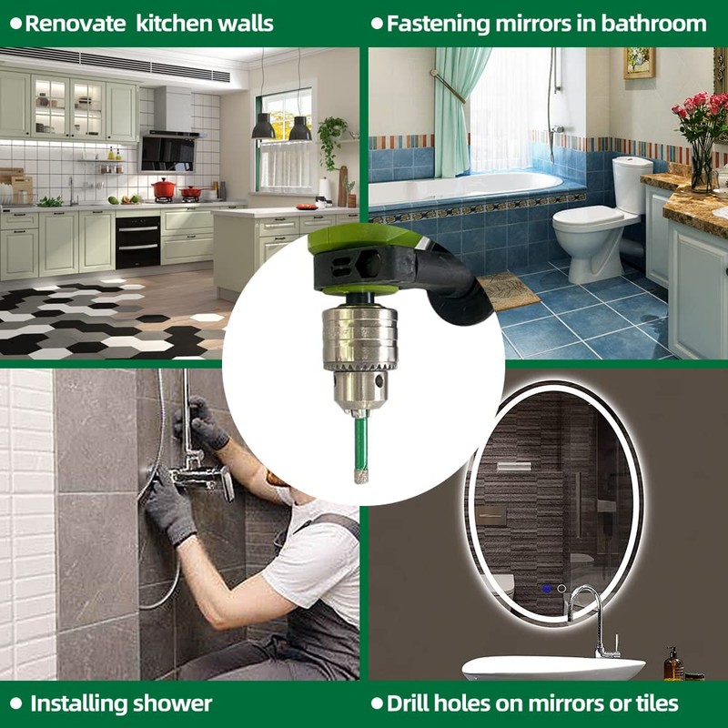 Porcelain Tile Diamond Drill Bits - Dry Diamond Hole Saw