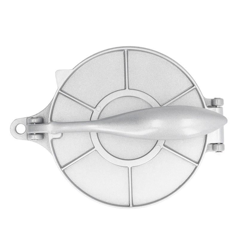 Tortilla Press 7.7in Rust Proof Aluminum Alloy Silver Heavy Duty