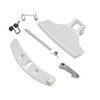 Washing Machine Door Handle Latch Kit White Compatible With Electrolux