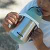 Beaba Vaso para Sorber con Pajita de Acero Inoxidable, Sabio