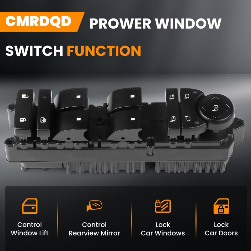 20835553 Master Power Window Switch Driver Side Control, W/Folding Mirror