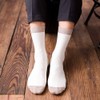 100% Cotton Crew Socks for Men,Mens Cotton Knitted Plain Socks