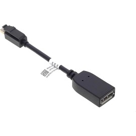 Dell Genuine Dell DisplayPort to Mini DisplayPort Adapter - 5" Cable DP/N 00FKKK - Ne