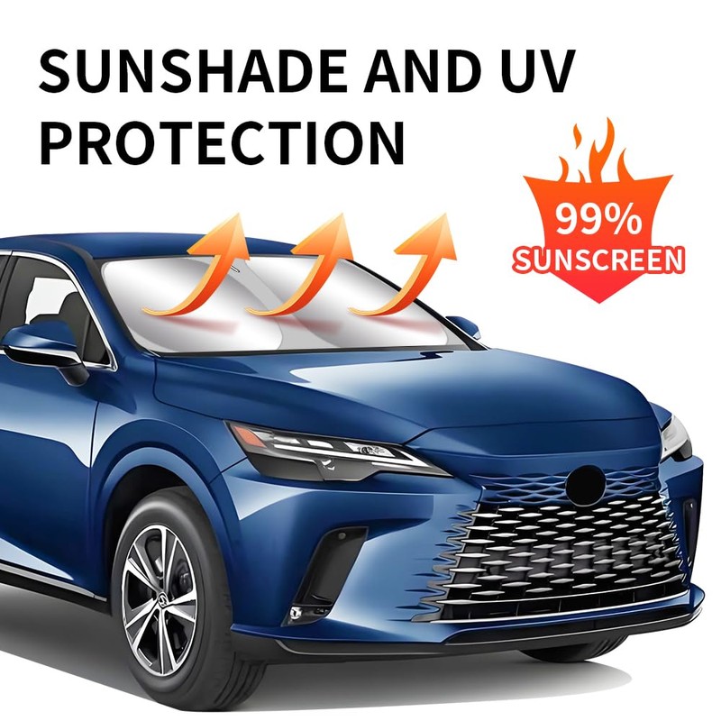 Car Sun Shade for Lexus RX 2023 2024 2025 2026