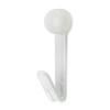 Waki Sangyo J-Hooks Large Economy Single Gypsum Board Pin Hooks,