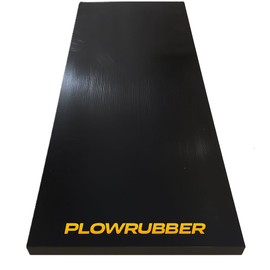 UHMW ATV/UTV Snow Plow Poly Cutting Edge Industrial Strength 1/2" X Thick X 2" Wide 48" Long-Blank Driveway Safe plow Blade, Poly plow Cutting Edge, Snow Blower Edge, ATV Snow plow Blade, (48" Long)