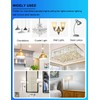 ZHENMING G9 LED Bulb 8W 75W 80W Halogen Equivalent, Dimmable