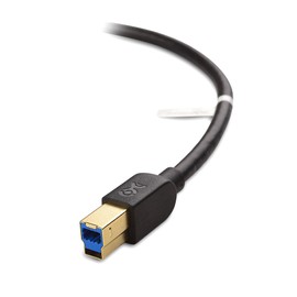 Cable Matters USB 3.0 Cable (USB 3 Cable, USB 3.0 A to B Cable) in Black 6 ft