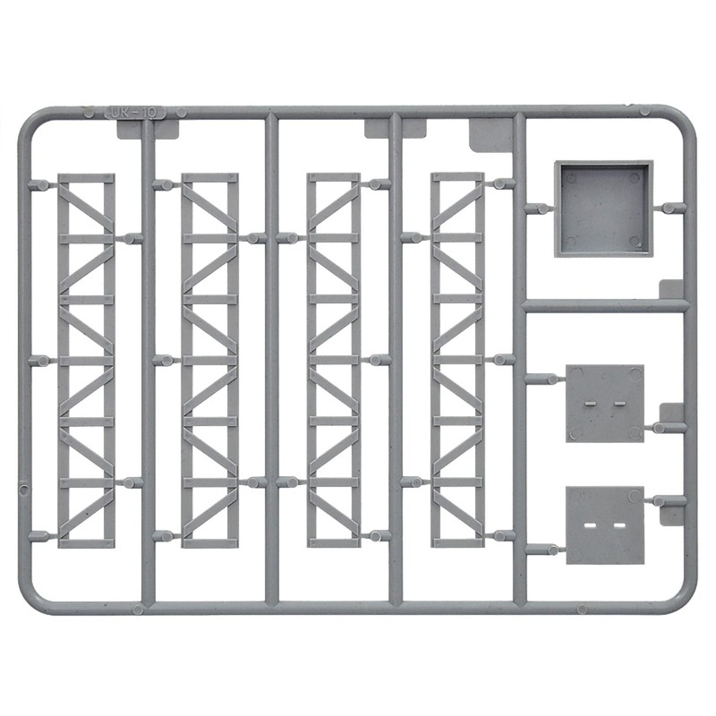 Miniart 1:35 Scale Telegraph Poles Plastic Model Kit (Grey)
