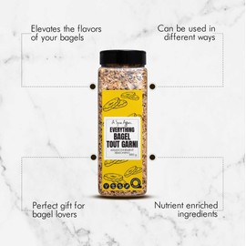 A Spice Affair’s Everything Bagel Seasoning Blend 480 g (16.9 oz) - Everything Bagel Spice Blend & Seasoning