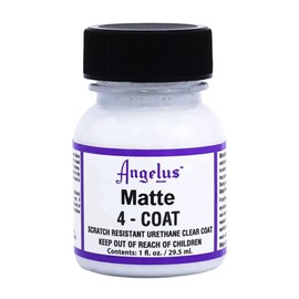 Angelus 4-Coat Finisher, 1 Ounce Bottle, Matte (902-01-000)