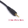 HUHANGGod 2.5mm Male to 3.5mm Female Cable Headphone Audio Converter