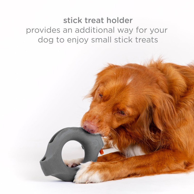 Ubbi Pet Interactive Treat Dispensing Dog Toy, for Medium to