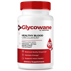 Glycowan Blood Support Pills, Official Glycowane Capsules, Glyco Wan Advanced and Balanced Fomula with Powerful Ingredients (60 Capsules)