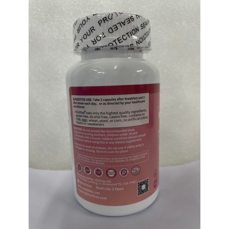 Mulittea Myo-Inositol & D-Chiro Inositol Supplement for Women-Hormonal Balance -