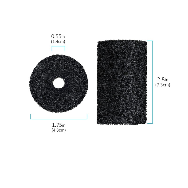 Pool Hose Tail scrubbers,12 Pack Tail Sweeps Scrubber Replacement High