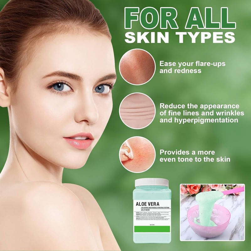 POZTL Aloe Vera Jelly Mask Powder - 23 Fl Oz