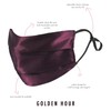 GOLDEN HOUR Silk Satin Face Mask | Sensitive Skin Face
