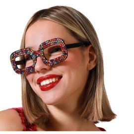 BigBuy Carnival Multicoloured Glasses S1133899 - EAN: 8422259760344