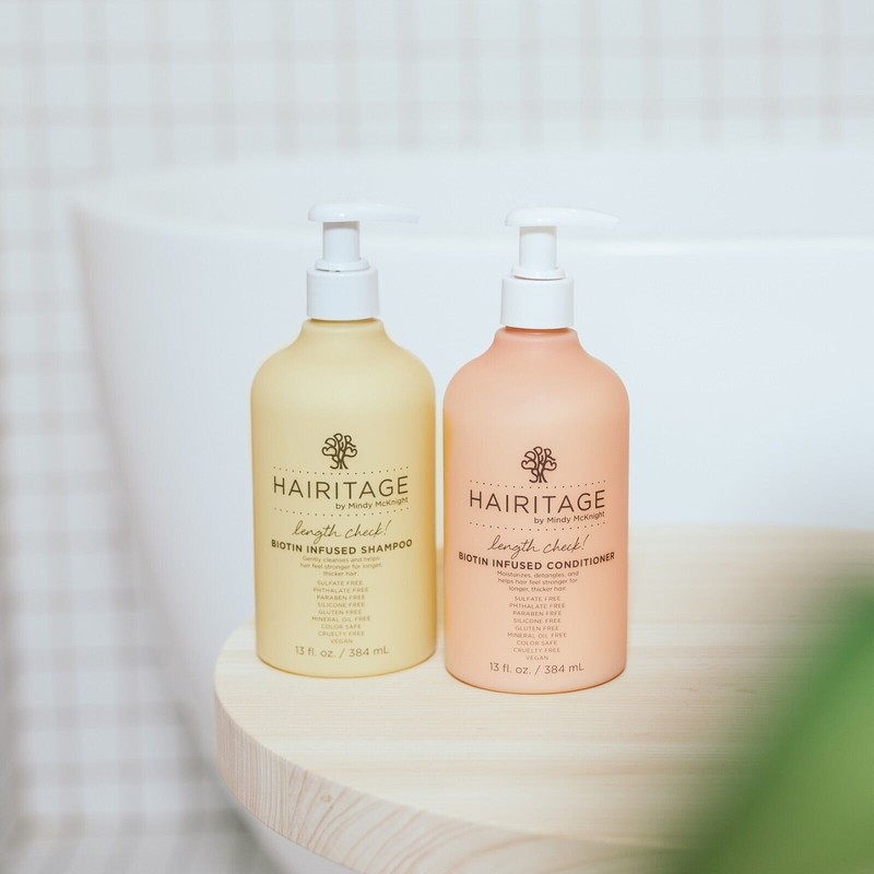 Hairitage Length Check Biotin & Castor Oil Set