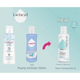 Lactacyd- Jabón líquido femenino diario Pearl Intimate 150 ml
