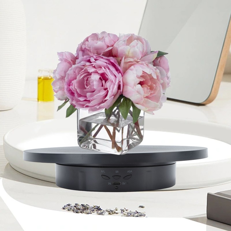Electric Rotating Turntable 2 in 1 Smart Remote Control Jewelry