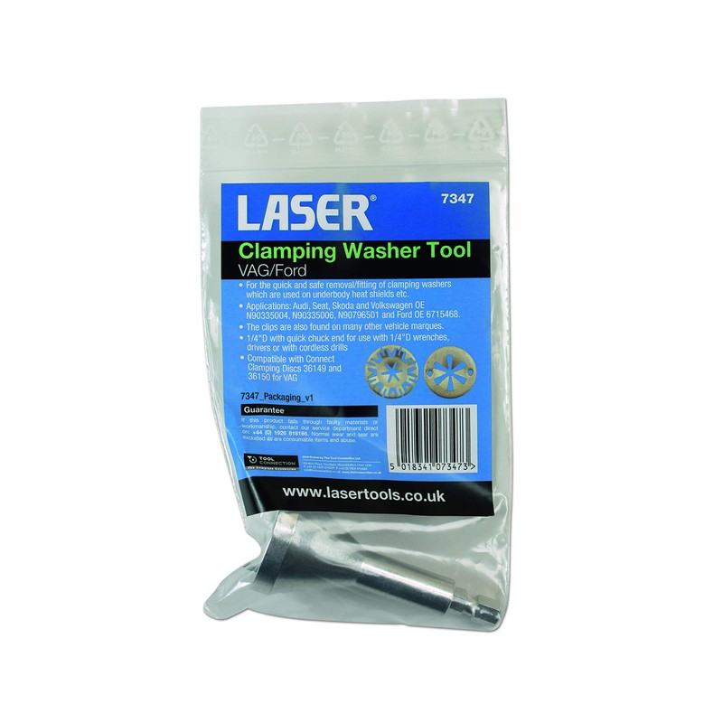 Laser 7347 Clamping Washer Tool - for VAG, Ford