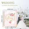 Wedding Planner For Bride-Bridal Wedding Planning binder With 5 Tabbed