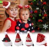 Christmas Hair Clips, Pack of 4 Mini Christmas Hat Hair