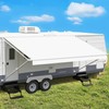 Leaveshade RV Awning Fabric Replacement Camper Trailer Awning Fabric Super