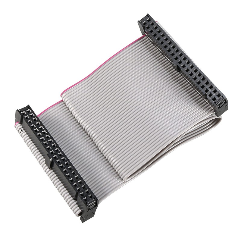 uxcell 2.54mm 40-Pin Female to Female IDE Flat Ribbon Cable