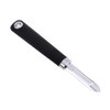 GRIRIW Multifunctional Non Swivel Stainless Steel Peeler for Fruits Vegetables