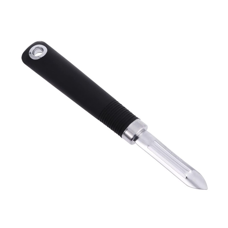 GRIRIW Multifunctional Non Swivel Stainless Steel Peeler for Fruits Vegetables