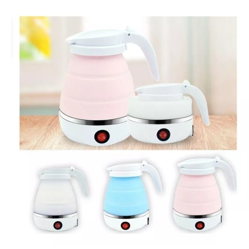 Molin Dollins Hervidora De Agua Jarra Plegable Eléctrica Portátil