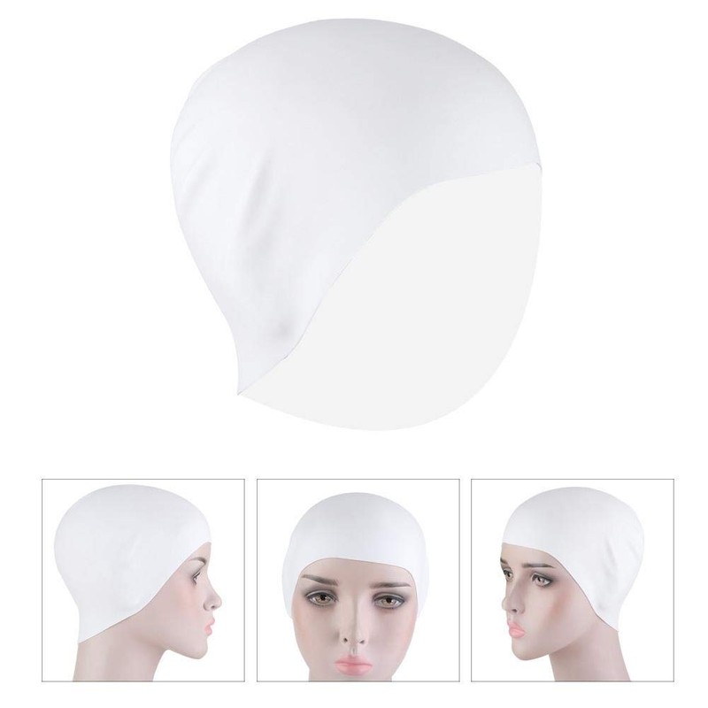 VGEBY1 Gorro de nataci¨®n, 4 colores, de silicona, sin arrugas,