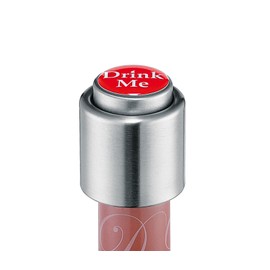 Cilio 205305 Stop Drink Me – Stainless Steel – 4 x 4.5 x 9 cm