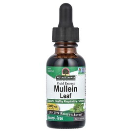 Nature's Answer Mullein Leaf, Fluid Extract, Alcohol-Free , 2,000 mg, 1 fl oz (30 ml)