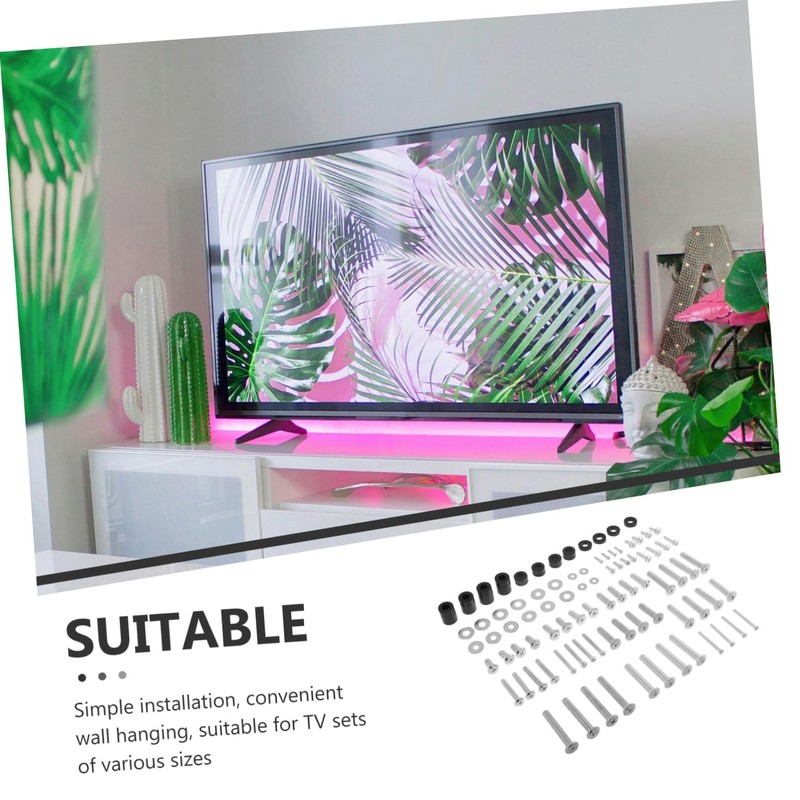 COHEALI 88pcs Heavy Duty Tv Mounting Screw Kit for Wall