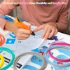 MOCOBO 3D Printing Drawing Book, 40 Colorful Patterned Thick Paper