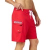 Maui Rippers Men's Lifeguard Uniform Swim Trunks Stretch Shorts 19"