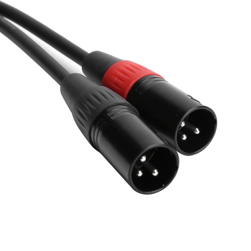 3.5mm Male to 2 XLR Male Cable Audio Line Cable