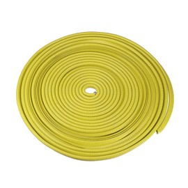 X AUTOHAUX Car Door Edge Guard, 32.8ft U Shape Rubber Trim Universal Yellow
