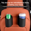 Shakas Car Door Large Cup Holder, Multifunctional Storage Bag Trash