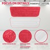 3 Pack Microfiber Reusable Mop Pads for Bona Mop, Wet/Dry